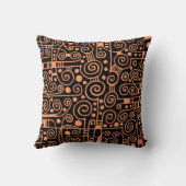 040512 -桃（黒） クッション (裏面)