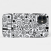 040512 – 黒（白） Case-Mate iPhoneケース (裏面(横))