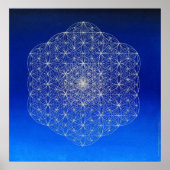 #040.モザイク模様の花… ポスター (正面)