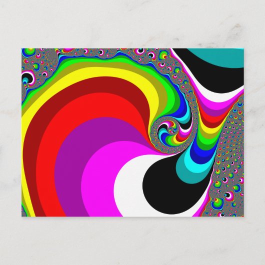 040 Obama – フラクタル・アート ポストカード (正面)