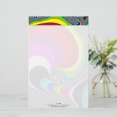 040 Obama – フラクタル・アート 便箋 (スタンド正面)