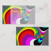 040 Obama – フラクタル・アート 名刺 (正面/裏面)