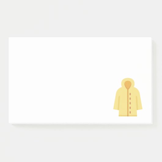 042 – レインコート ポストイット (正面)