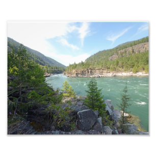 0442 Libby.のKootenaiの滝の8/12枚の写真 フォトプリント