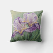 0455パープルアイリス クッション (裏面)