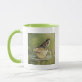0470羽のすずめのマグ マグカップ (左)