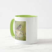 0470羽のすずめのマグ マグカップ (正面左)