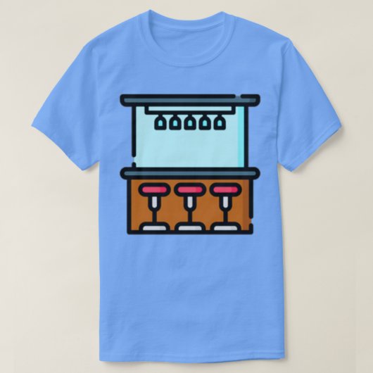 048バー Tシャツ (デザイン正面)