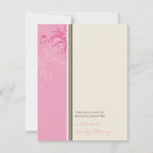 048 Sinead :: FLAT CARD :: 感謝してい you 2 招待状 (裏面)