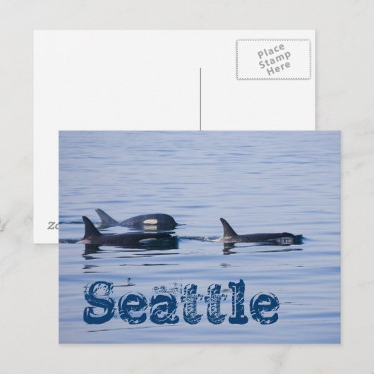 04，シアトル ポストカード (正面/裏面)