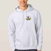 (04)ホツプのフード付きのトレーナーのためのハイキング パーカ (正面)