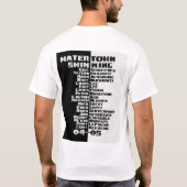 04-05を泳ぐウォータータウン Tシャツ (裏面)