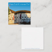 04.23.EnglishLanguageDay ノートカード (正面/裏面)