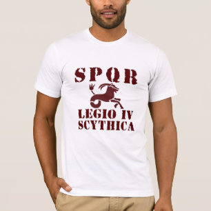04 Marcアントニー第4 Scythian軍隊-ローマ Tシャツ