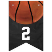 04of12バスケットボールのテーマのパーティーの旗布 バンティングフラッグ (第1の旗)