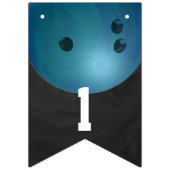 04of12ボーリングボールをテーマにしたパーティーカスタム バンティングフラッグ (第3の旗)