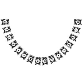 04of12牛テーマのパーティーの装飾 バンティングフラッグ