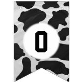 04of12牛テーマのパーティーの装飾 バンティングフラッグ (第2の旗)