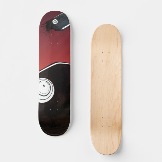 05の毎日モンスターのデッキ04 スケートボード (正面)