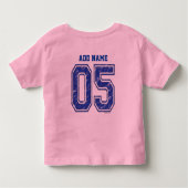 05カスタムジャージー トドラーTシャツ (裏面)