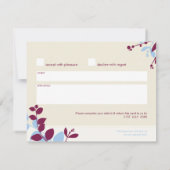 051-Tonya :: 返信フラットカード 出欠カード (裏面)