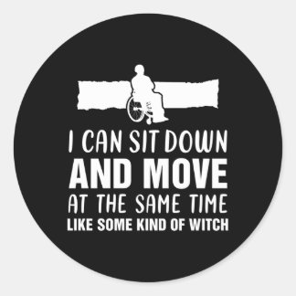 058152 I座って車いすハンディキャップを移動できる ラウンドシール