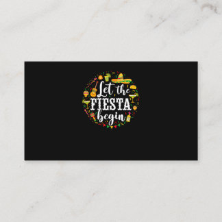05.Cinco De Mayo Let The Fiesta Begin Margarita Co 名刺