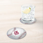 05of12カスタム野球パーティーコースター ラウンドペーパーコースター (インサイチュ)