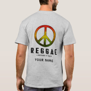 06レゲエ平和 Tシャツ