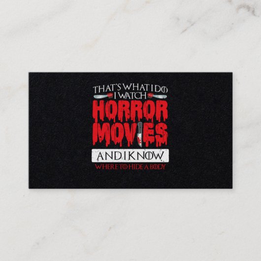 06私がやるのはホラー映画 名刺 (正面)