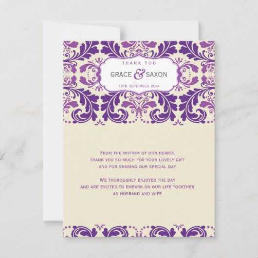 064 エンナ :: サンクスノート2 - savvy 招待状 (正面)