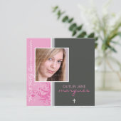 065 Rosemary :: FIRST COMMUNION INVITE 招待状 (スタンド正面)