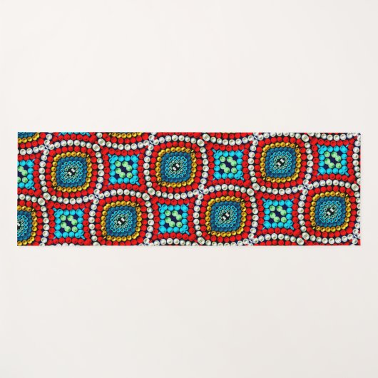 067 - DottingYoga Mat ヨガマット (正面(横))