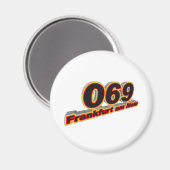 069フランクフルトアムメイン マグネット (正面/裏面)