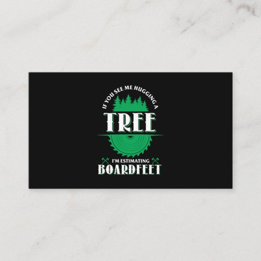 06.もしあなたは私がボーアを推定する木のImを抱き込むのを見る 名刺 (正面)