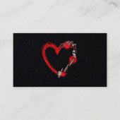 07ホラー映画ホラー映画ハートチェーン，クニフを見る 名刺 (正面)