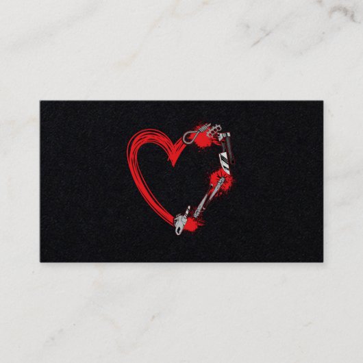 07ホラー映画ホラー映画ハートチェーン,クニフを見る 名刺 (正面)