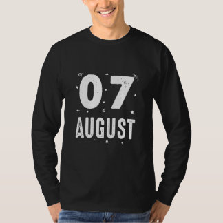 07周年威厳があるパーティー特別な機会 Tシャツ