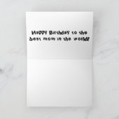 071,ハッピーバースデー カード (内部)