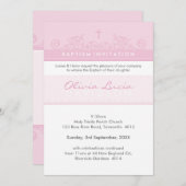 072 Sheryl :：洗礼カスタム招待状 招待状 (正面/裏面)