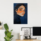 073人 ポスター (ホームオフィス)