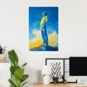 074人 ポスター (ホームオフィス)