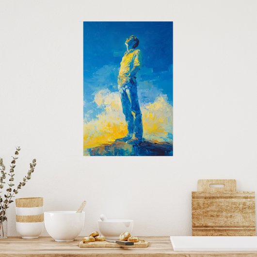 074人 ポスター (キッチン)