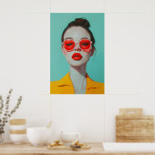 078人 ポスター (キッチン)