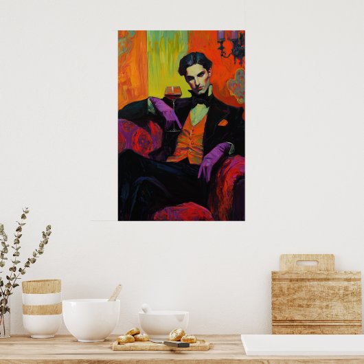 079人 ポスター (キッチン)