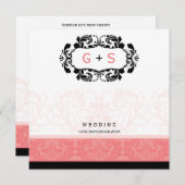 079Karianne ::結婚式招待状:: luxe SQ 招待状 (正面/裏面)