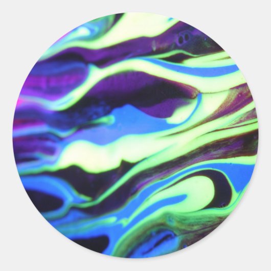 #07 「宇宙星人」ファンタスマゴリアシリーズ ラウンドシール (正面)