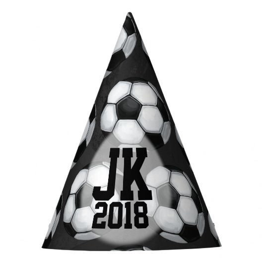 07of12カスタムサッカーパーティー帽子 パーティーハット (正面)