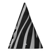 07of12カスタムゼブラパーティー帽子 パーティーハット (右)