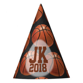 07of12カスタムバスケットボールパーティー帽子 パーティーハット